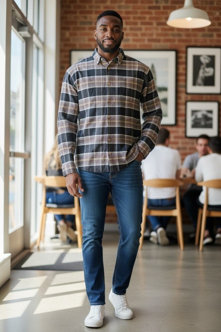 Redhead Flannel Long Sleeve Shirt Size: XL